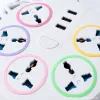 White circular multi-hole conversion socket with British plug, color rotating cover, British standard and European standard universal power converter Application Scenario